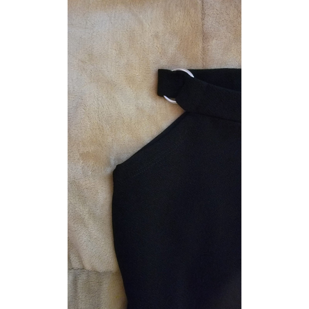 Full Length High Rise Pant W/Side Slit & O-Ring - Picture 2 of 5